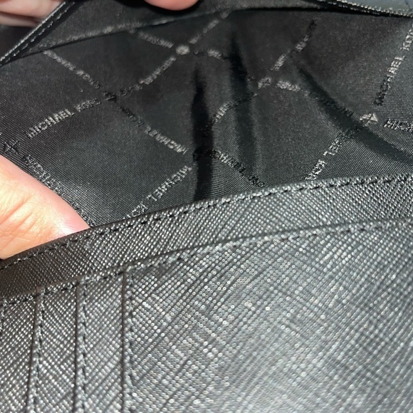 Michael Kors Jet Set Travel Passport Case Wallet, Black - Picture 10 of 12